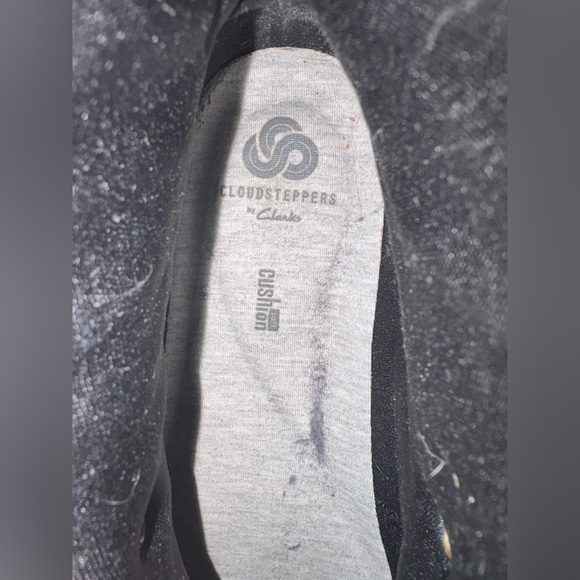 Cloudsteppers by Clarks Cabrini cove boot black grey women’s size 8 - Picture 7 of 9